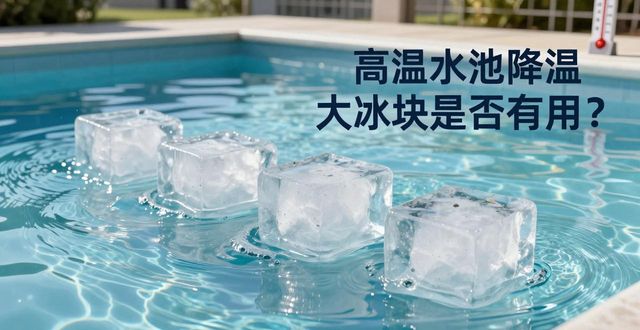 北京西城区高温水池降温大冰块，到底管不管用？